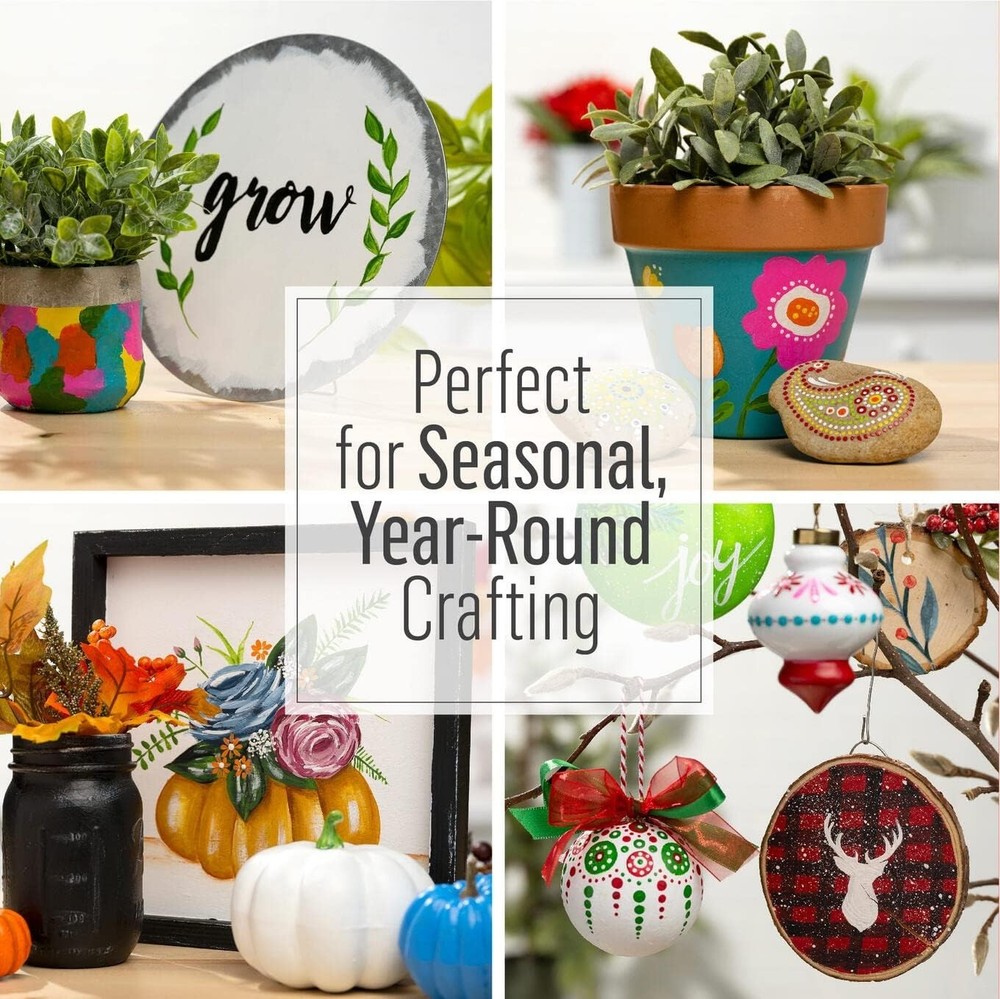 Acrylic Paint, 8oz, Daffodil Yellow