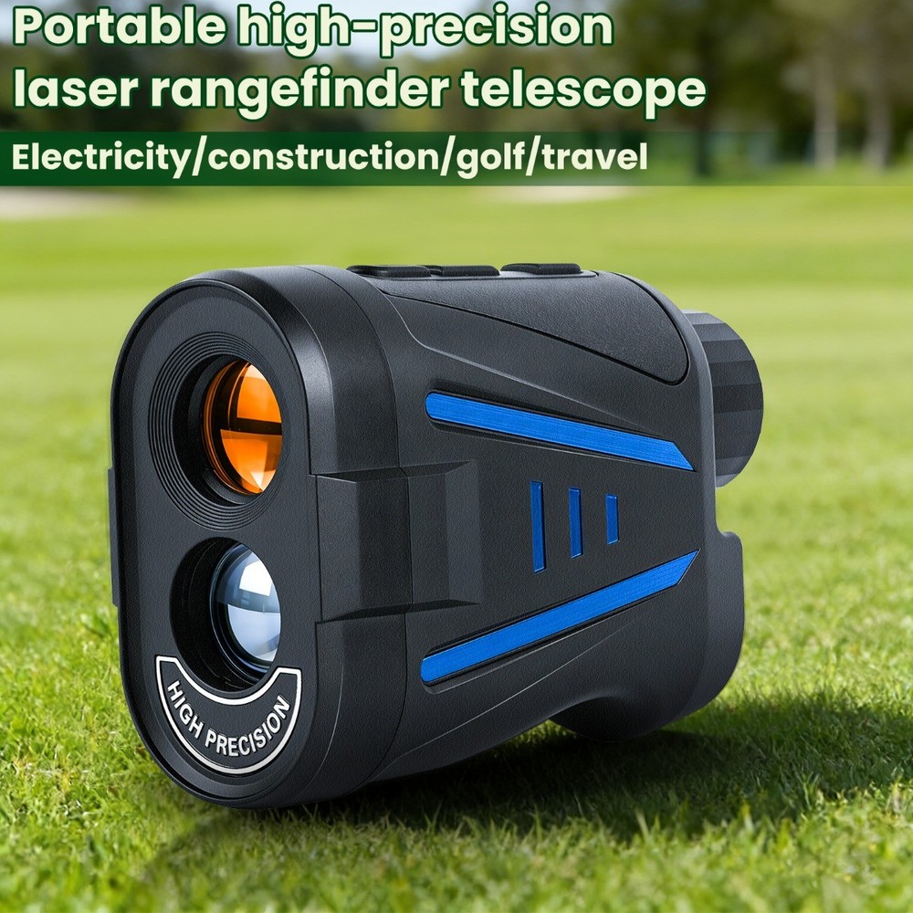 Laser Golf Rangefinder 6X Magnification 1200yd Range Slope Function for Golfing