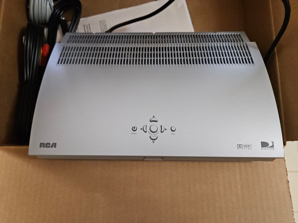 WORKING! RCA DIRECTV SATELLITE RECEIVER DRD486RH