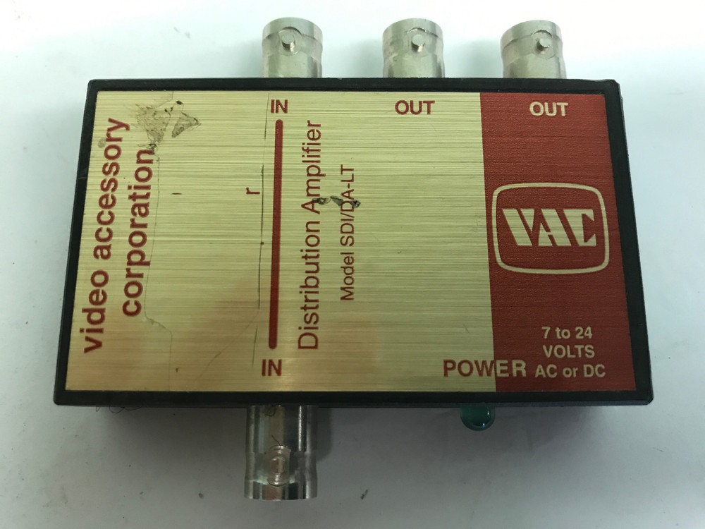 Vac SDI/DA-LT Serial Digital Interface Distribution Amplifier with Power