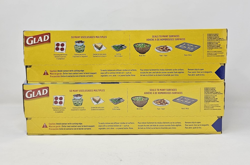 Glad Press'N Seal Multi Purpose Sealing Wrap - Leakproof, Airthight &