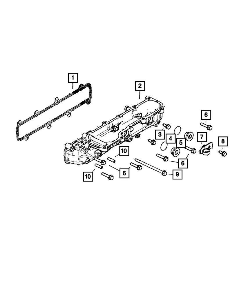 Genuine Mopar Intake Manifold Bracket 68226923aa