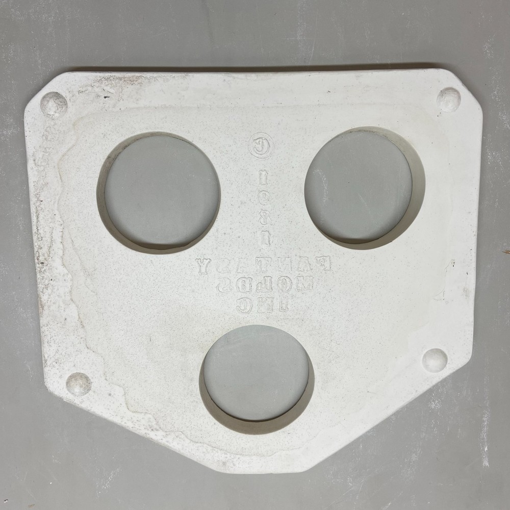 Ceramic Slip Casting Mold Base #189 Vintage 1981