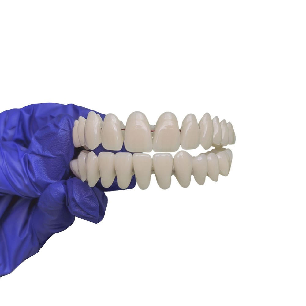 Premium DIY Denture Kit with Impression | Full Partial Flipper Upper Lower Teeth
