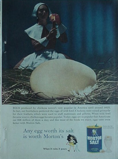 1958 MORTON SALT ADVERTISEMENT