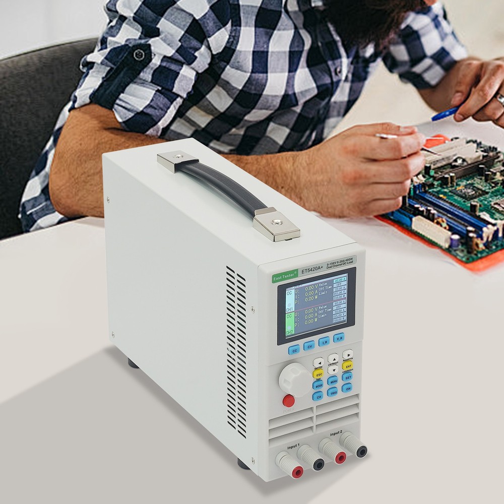 Programmable Electronic Load Tester, Electronic Load Tester with Dual Channel