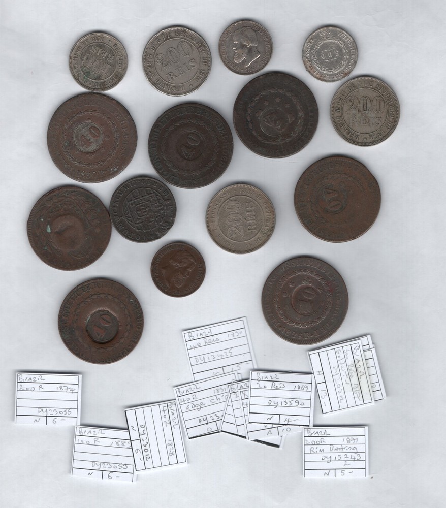 Brazil. 15 Coins.