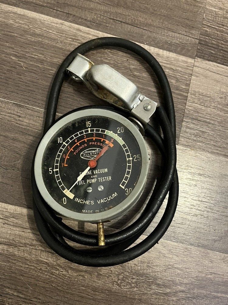 ALLSTATE tune Up Kit w/ Fuel Pump Tester, & Timing Light - Missing Compression.