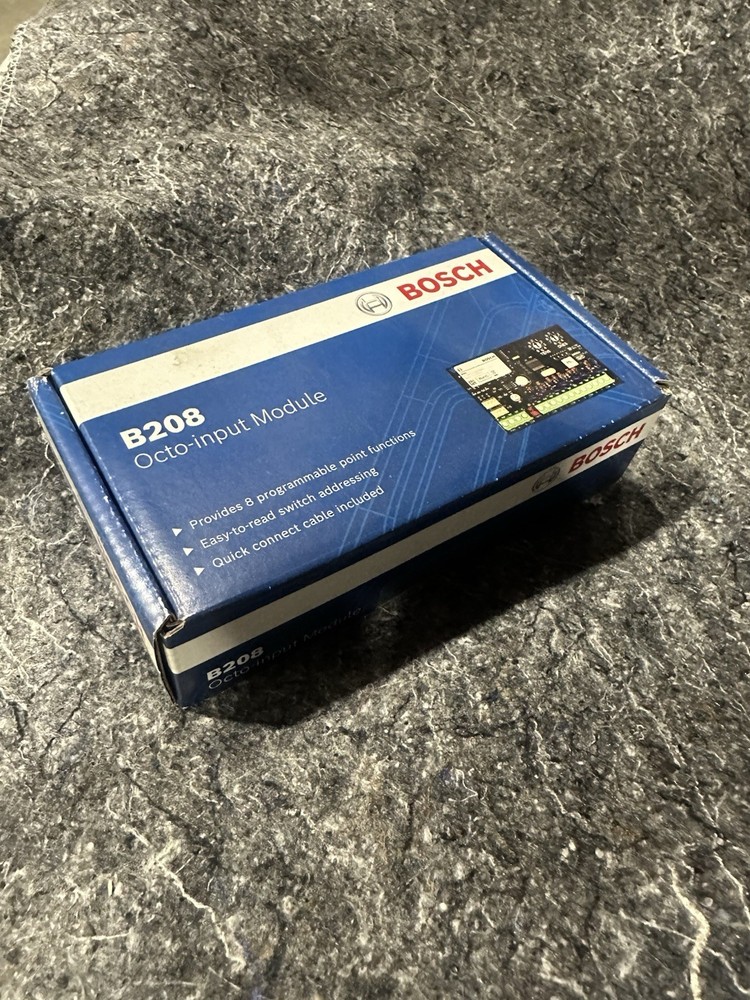 Bosch B208 SDI2 8-Input Expansion Module New in Box Security Alarm Panel