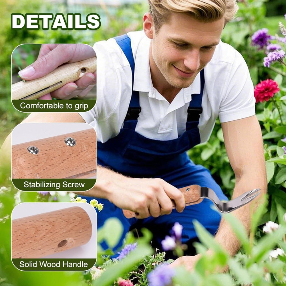 Weeding Root Lifter, Garden Hand Weeding Tool, Weeding Tool Weed Remove Tool for