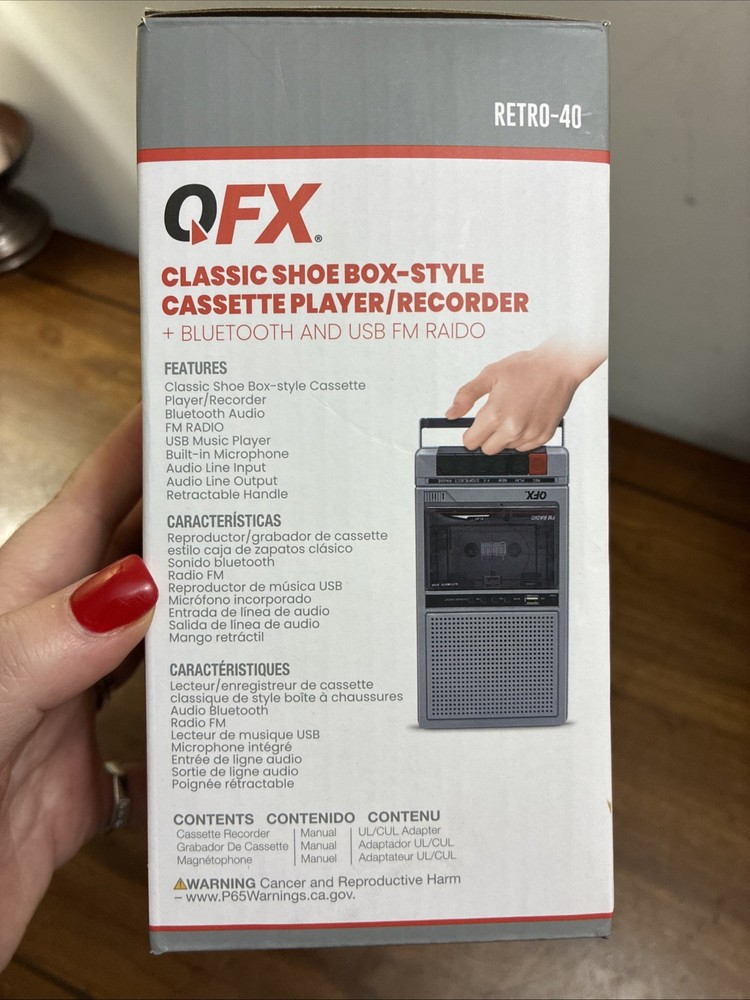 OFX Classic Shoe Style Cassette Player / Recorder