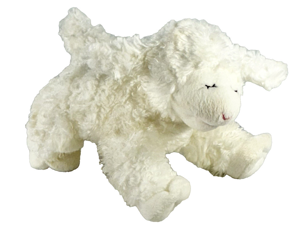 Baby Gund White Winky The Lamb 8" Plush Soft Lamb Toy