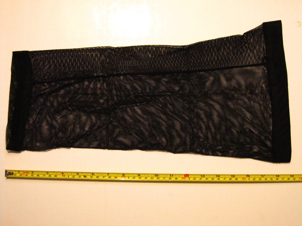 Titan Classic Mesh Dreadlock Stocking Cap - Open Back, Black