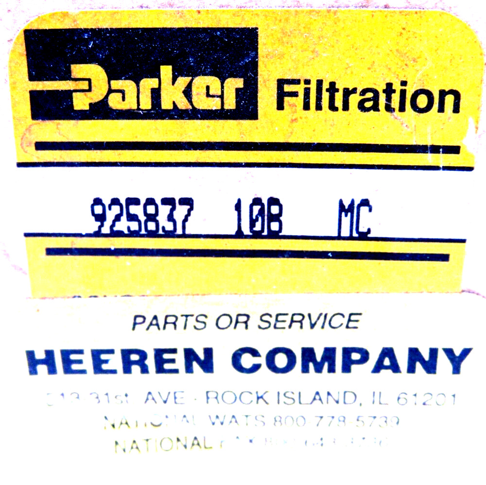 NEW PARKER 925837 HYDRAULIC FILTER MICRON