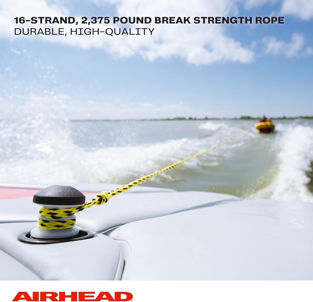 1-2 Rider Tow Rope, 16 Strand Polypropylene