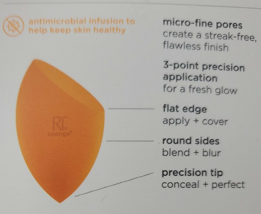 2 REAL TECHNIQUES Miracle Airblend Sponges & 1 Miracle Complexion Makeup Sponge