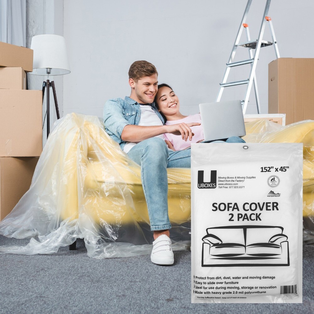 UBMOVE 2 - SOFA Covers 152" x 45" - Moving & Storage Bags