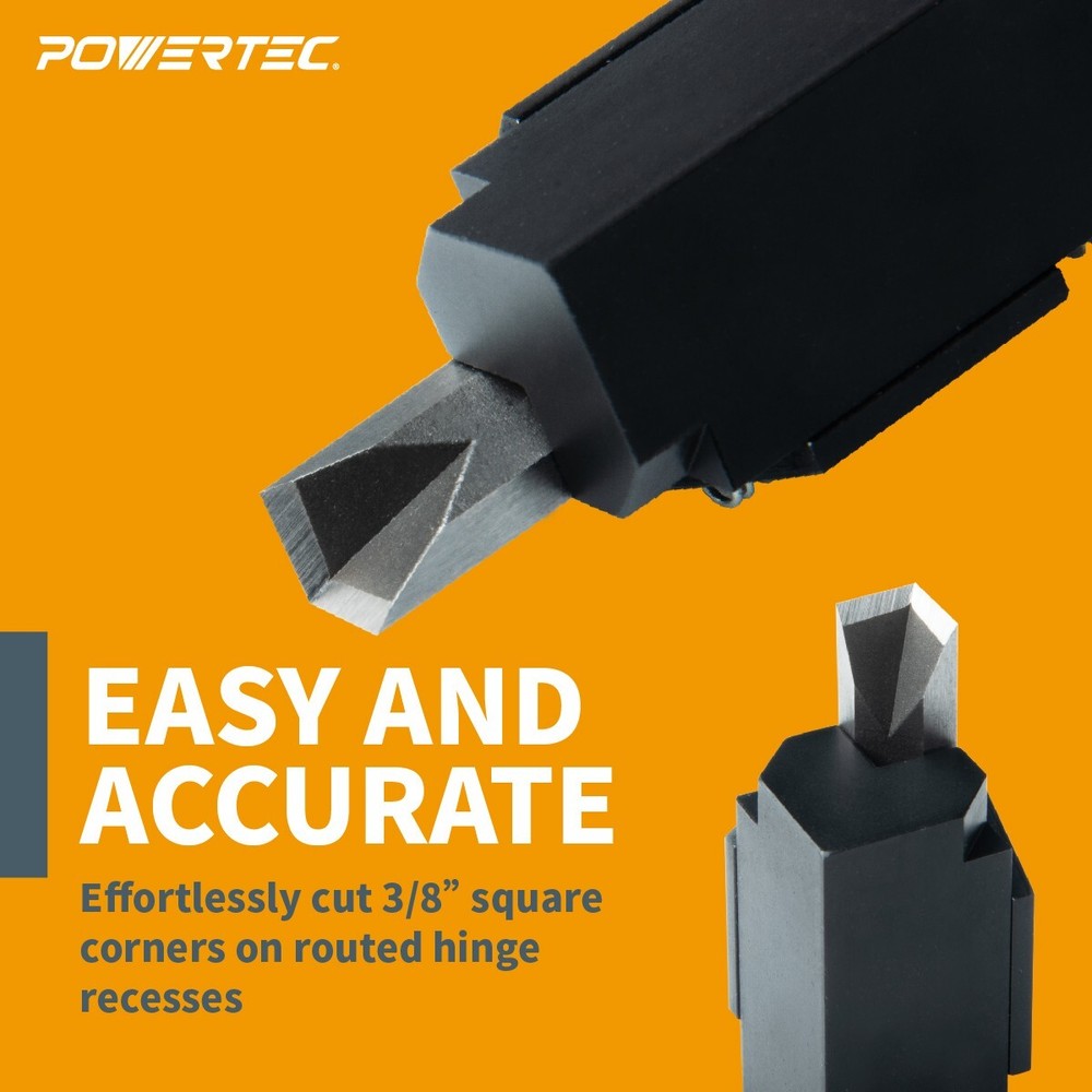POWERTEC 71036 Square Corner Chisel