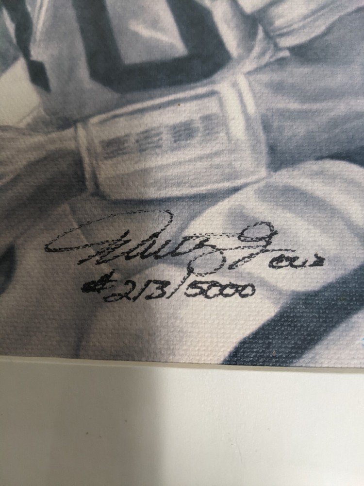 Framed Sketch of Chad Pennington