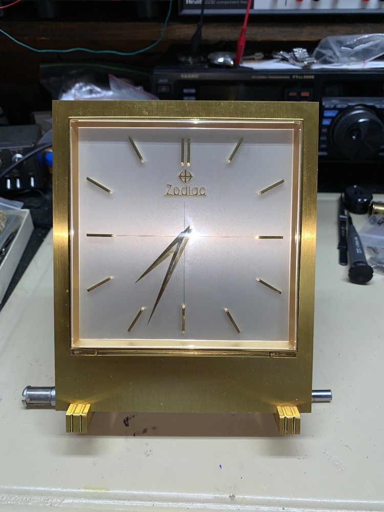Zodiac MCM desk clock Beautiful condition