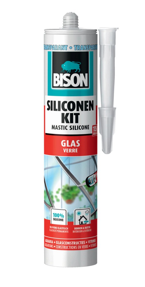 Bison Silicone Sealant Jar 310ml