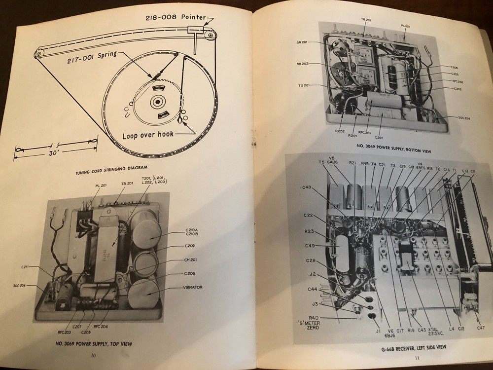 Gonset G-66B Mobile Receiver Instruction Manual