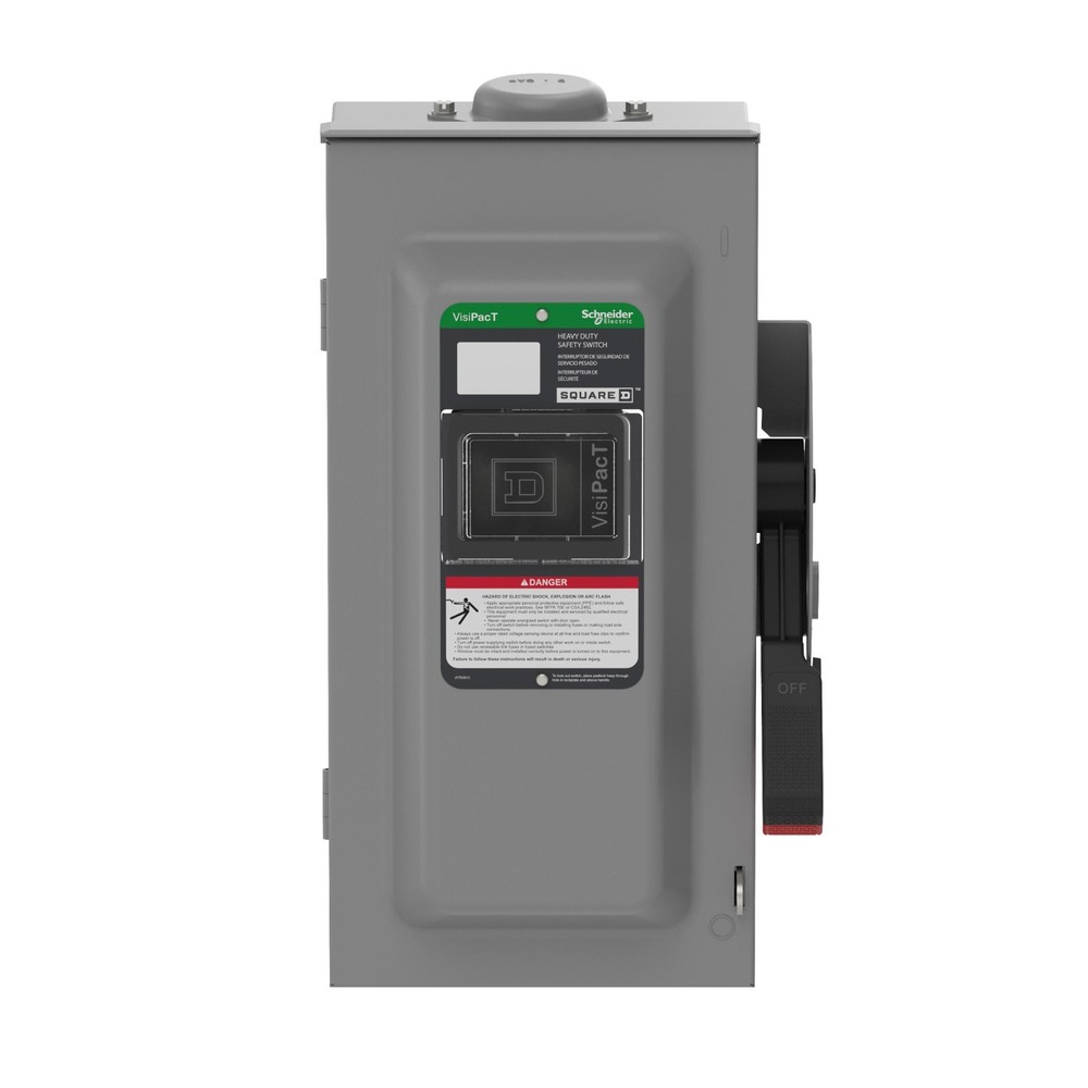 SQUARE D HEAVY DUTY SAFTEY SWITCH VHU362RB