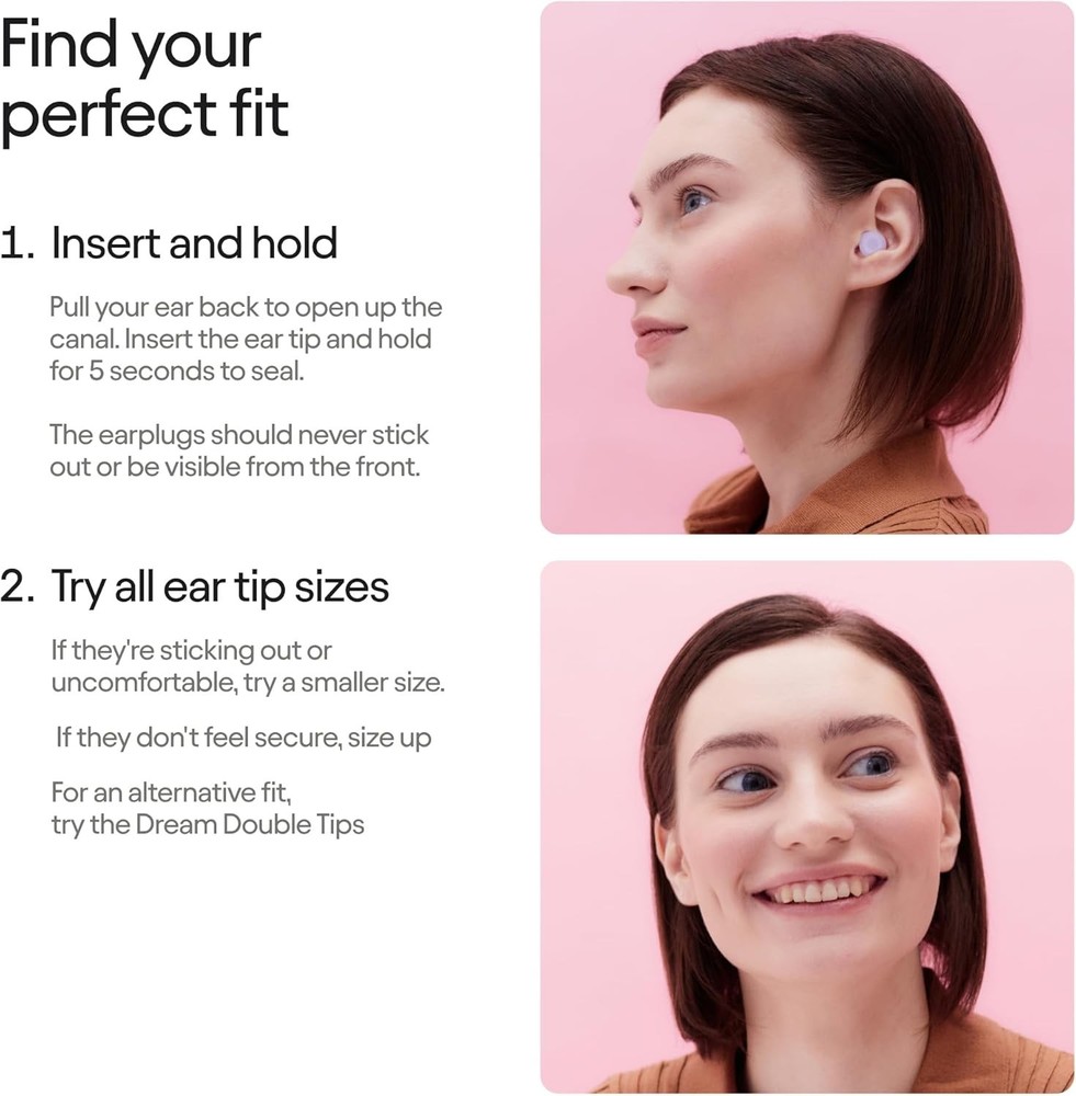 Loop Dream – Silicone/Memory Foam Earplugs for Sleep Comfort
