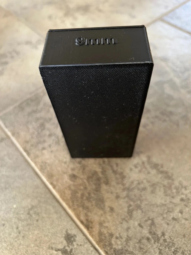 9mm Ammo Box 50 Round Ammunition Storage Case Tray Holder 3D Printed