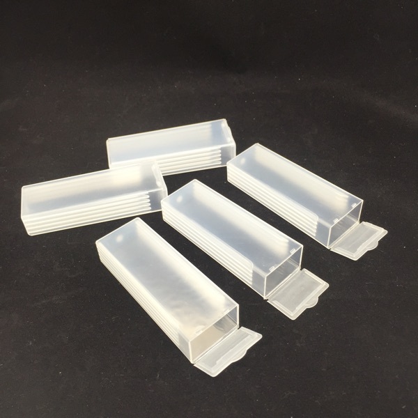 Lab Pathological Slides Storage Box Plastic Microscope Slides Box Holder Case