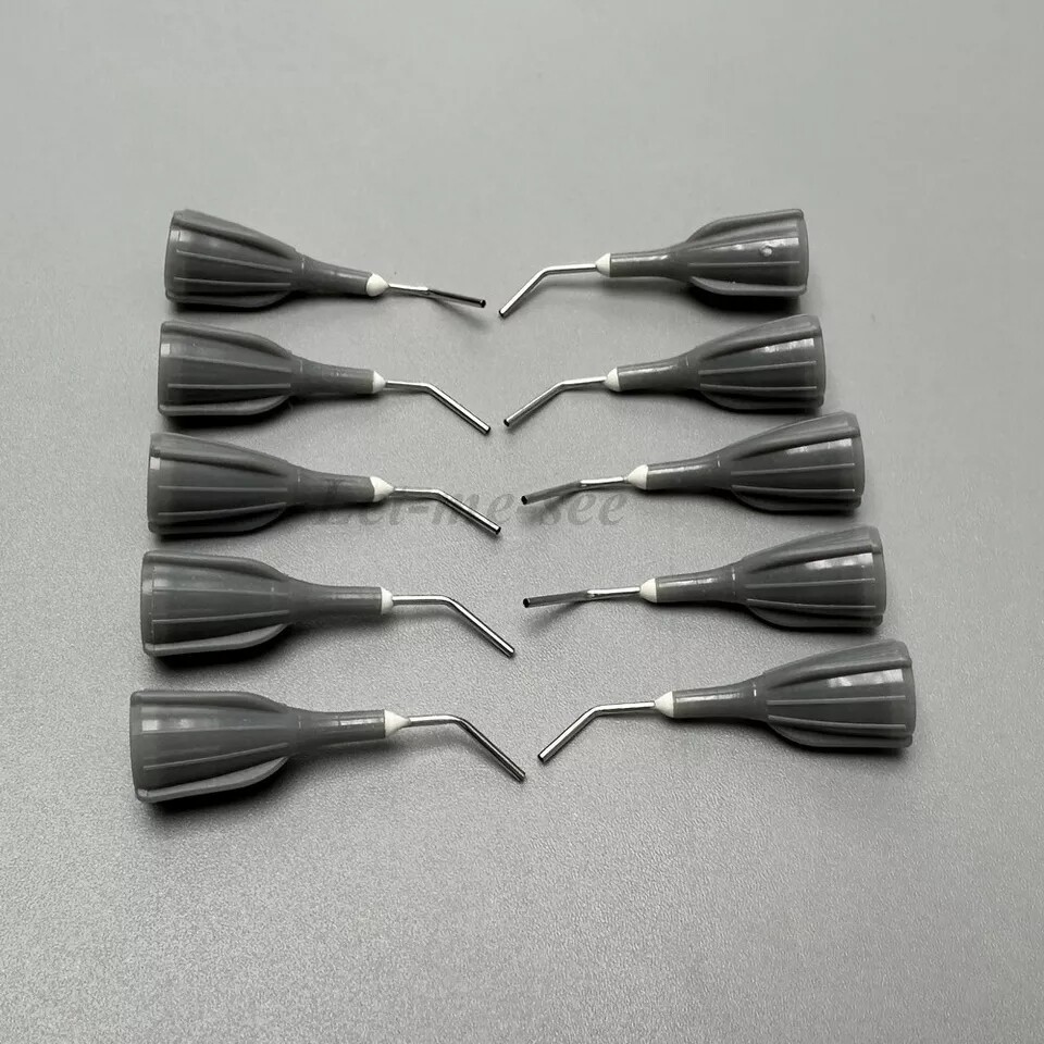 Dental Acid Etch Flow Prebent Dispensing Needle Irrigation Tip Syringe Tips
