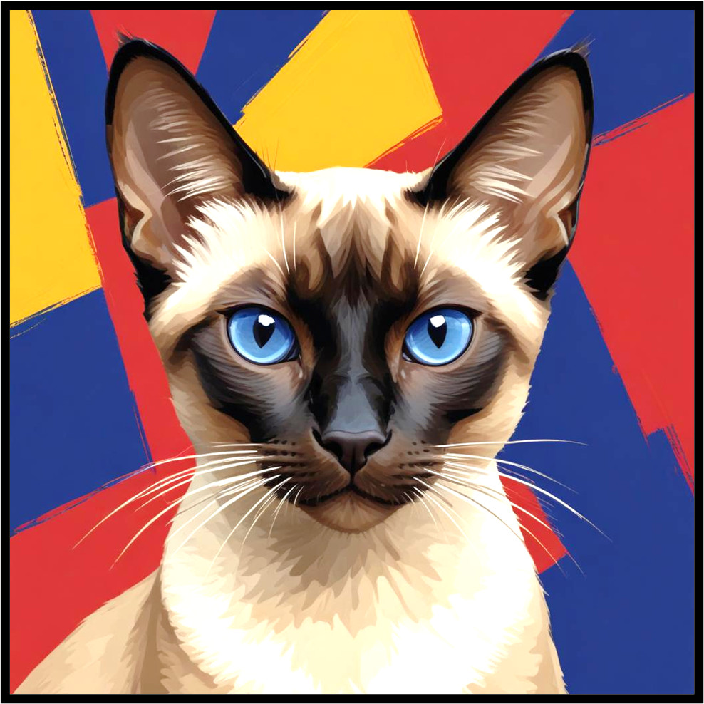 30 Custom Romania Inspired Cat Art Personalized Address Labels
