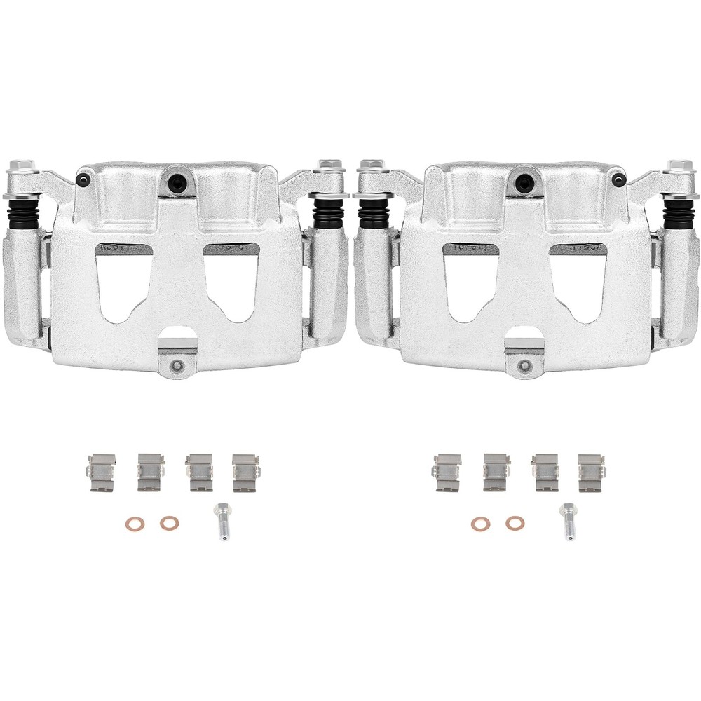 SCITOO 18B5473 18B5472 Rear Left & Right Disc Brake Calipers Assembly w/Bracket