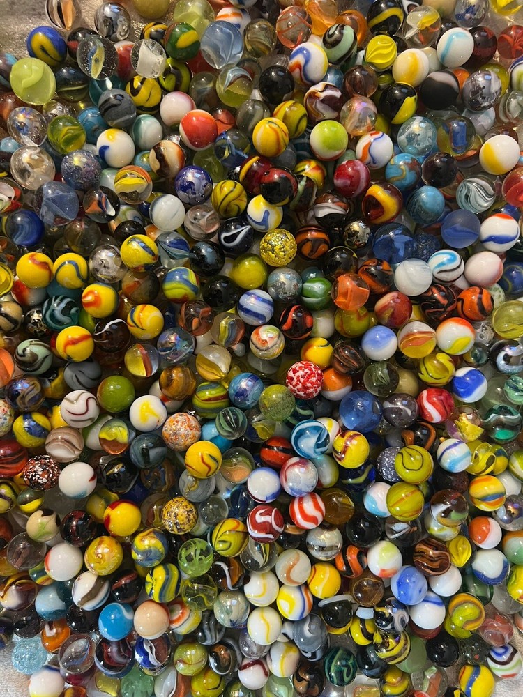 Marbles Lot Of 30 Different