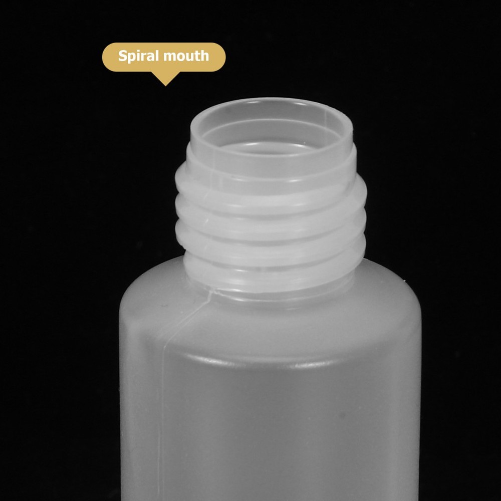 100 Pcs Sewing Agent Bottle Plastic with Nozzle Tip Squeeze Needle Pointed