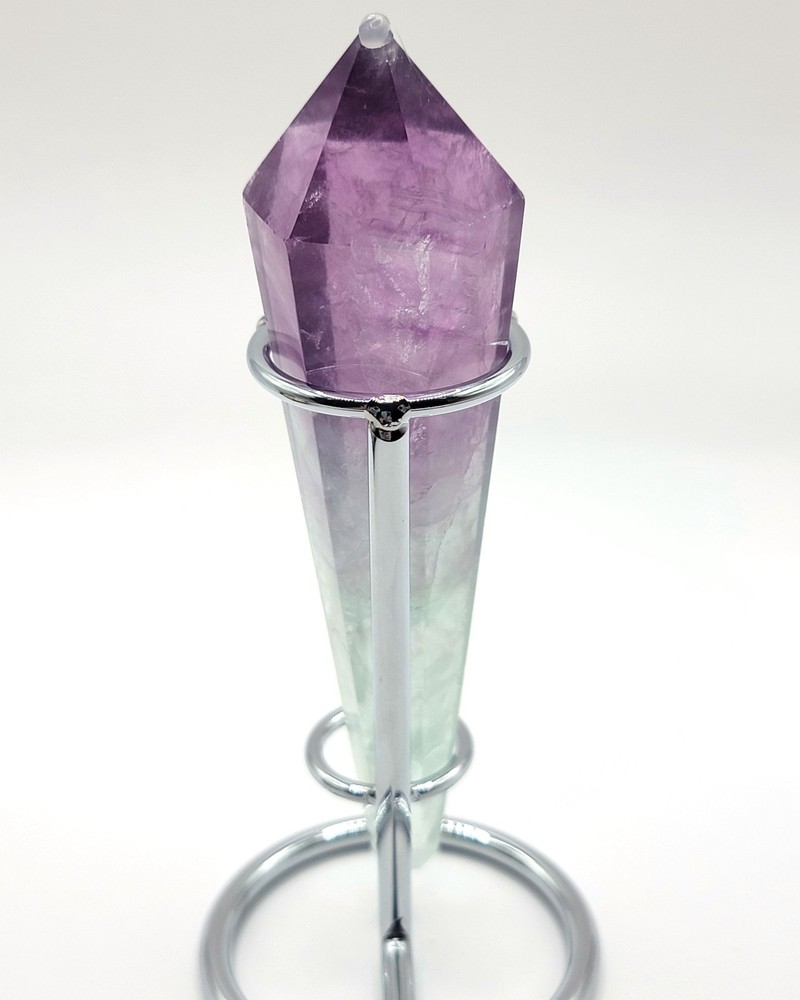 Watermelon Fluorite Wand #2- WYSIWYG