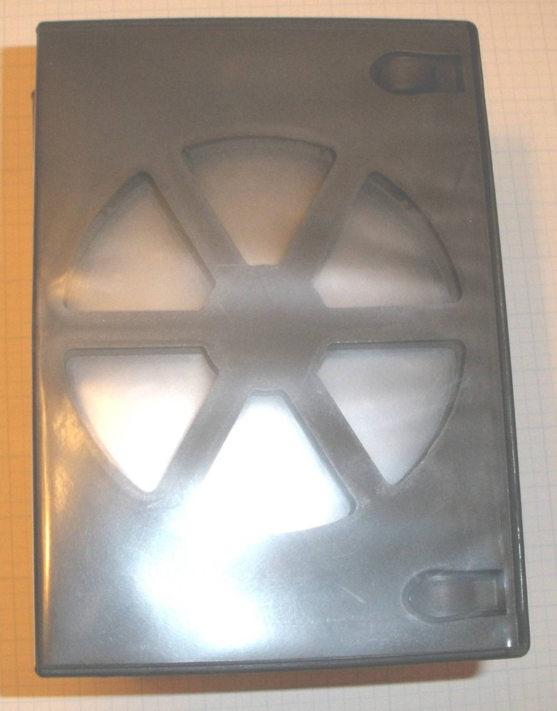 Empty Black ECO DVD Storage Cases Lot of 12