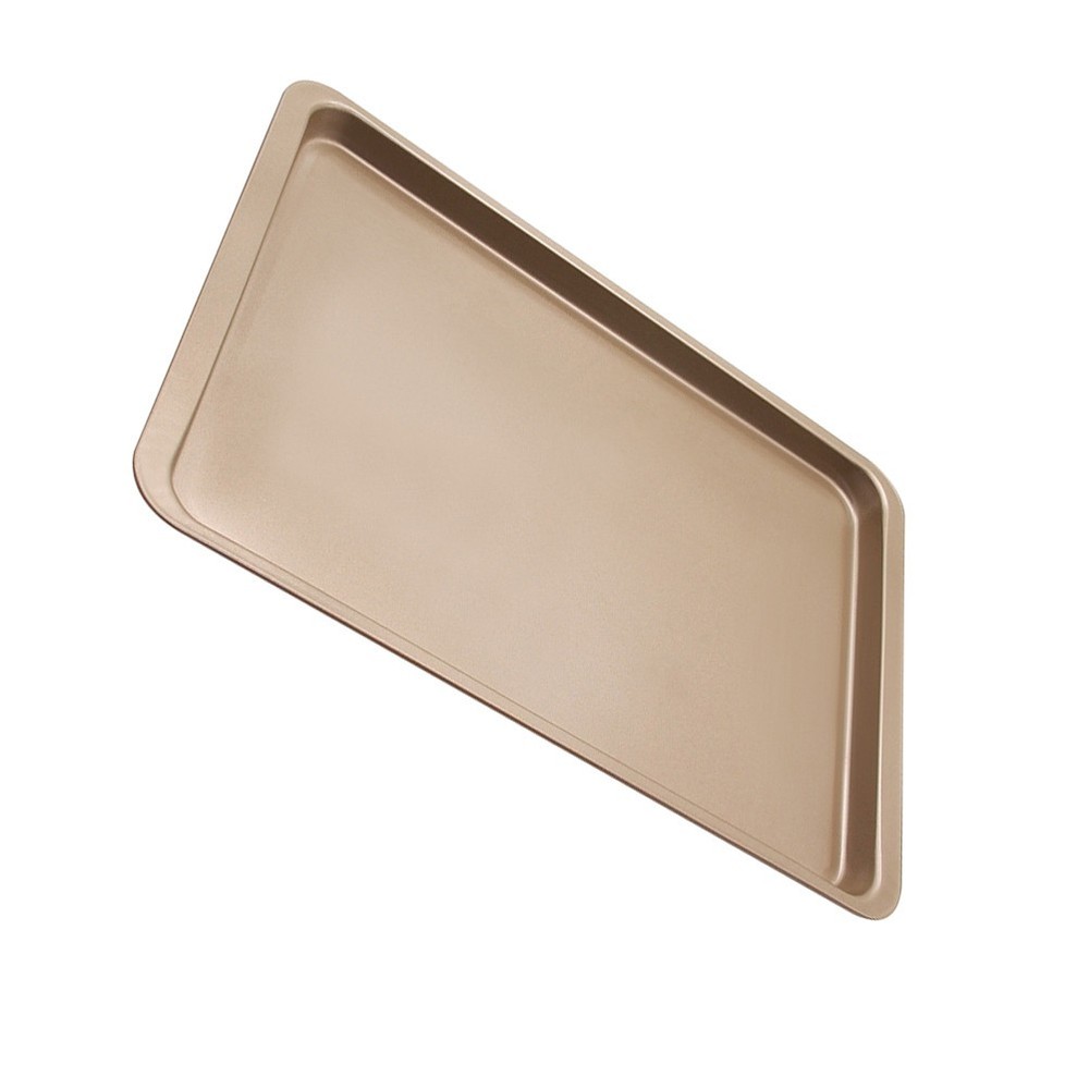 14.5 Inch Rectangular Carbon Steel Nonstick Cake Pan Bakeware For Dessert