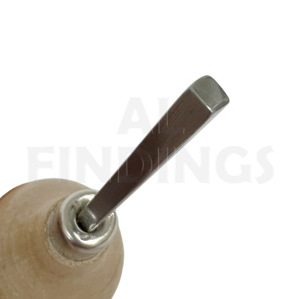 Jewellers Stone Setting Claw & Bezel Prong Pusher Tool Flat End