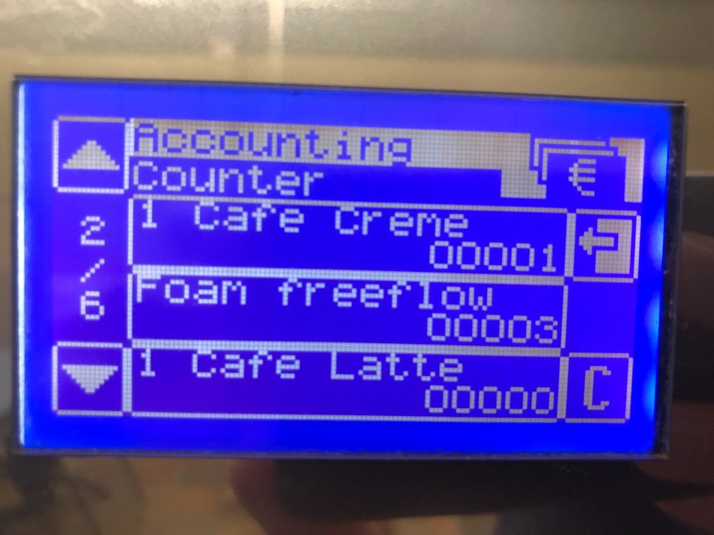 WMF 1400 2 HOPPER COMMERCIAL ESPRESSO MACHINE - USED