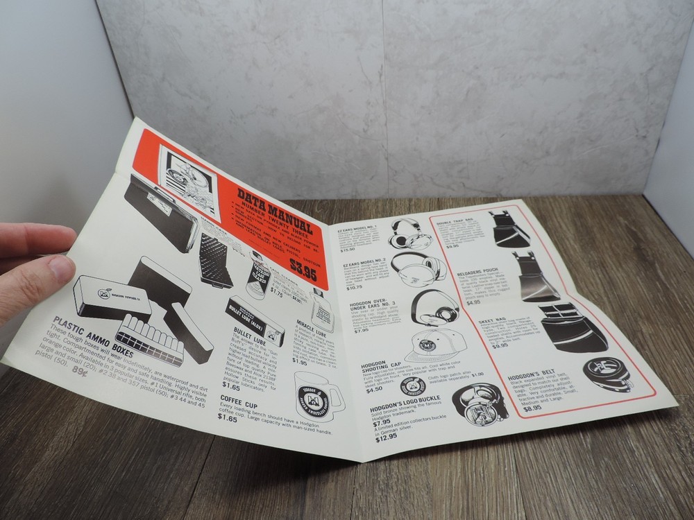 Hodgdon Advertising Pamphlet