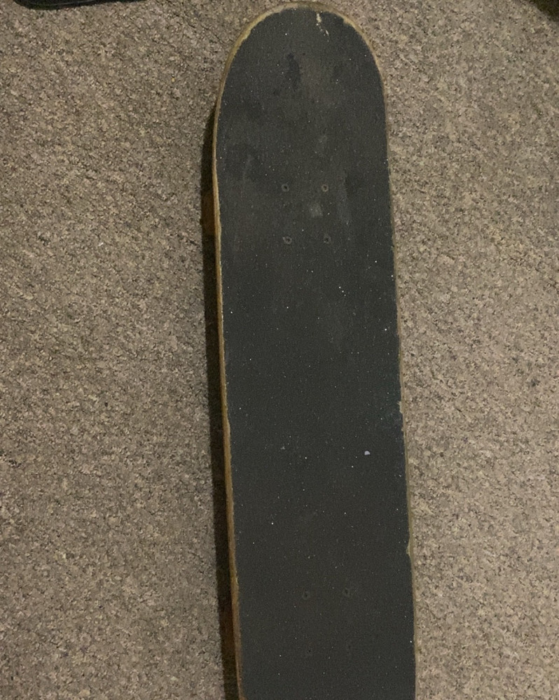 skateboard black and green