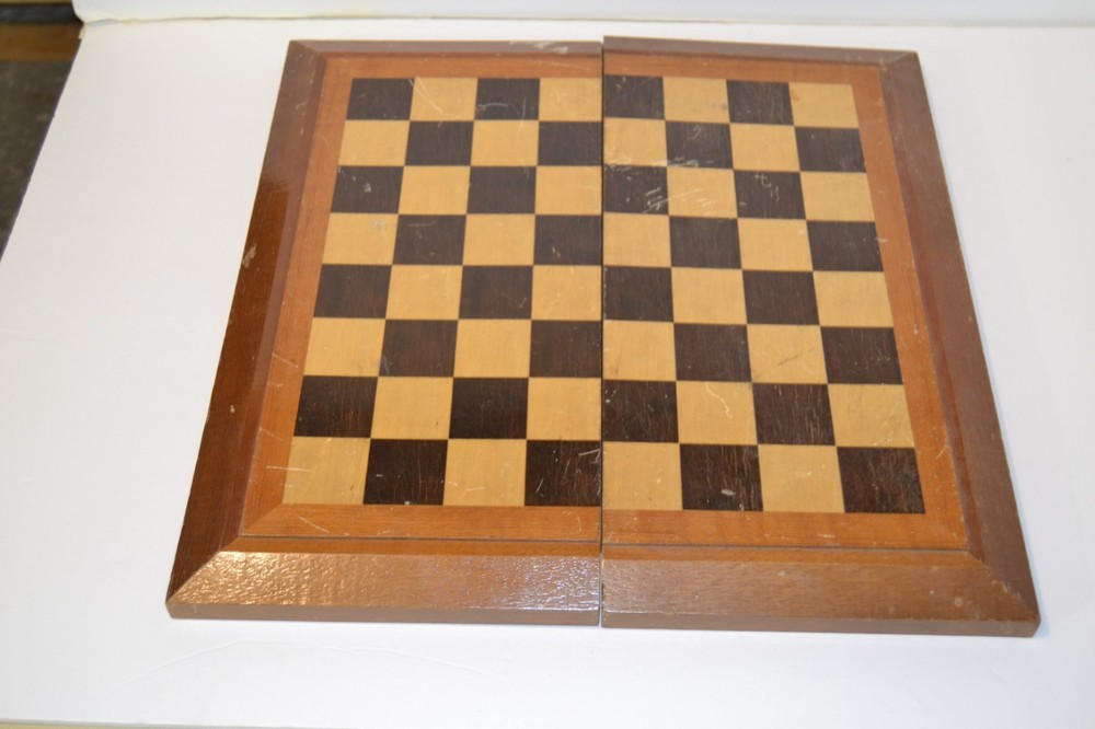 Vintage Pressman Wood Chess Set