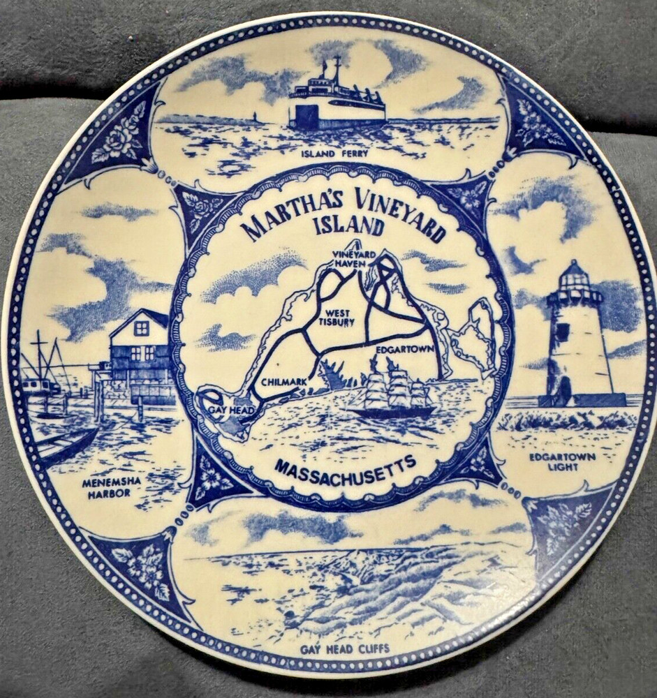 WW11 Japanese Plate Martha's Vineyard