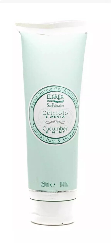 Elaria CUCUMBER Tonifying Bath & Shower Gel  8.4 fl oz Sealed