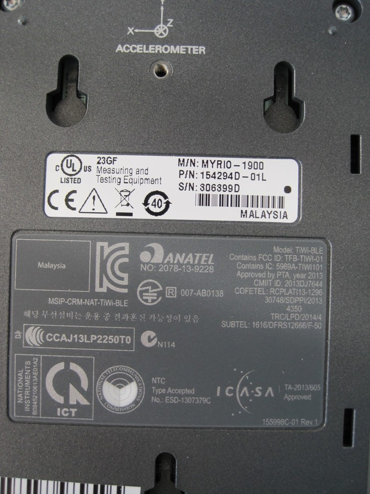 National instruments NI myRIO 1900