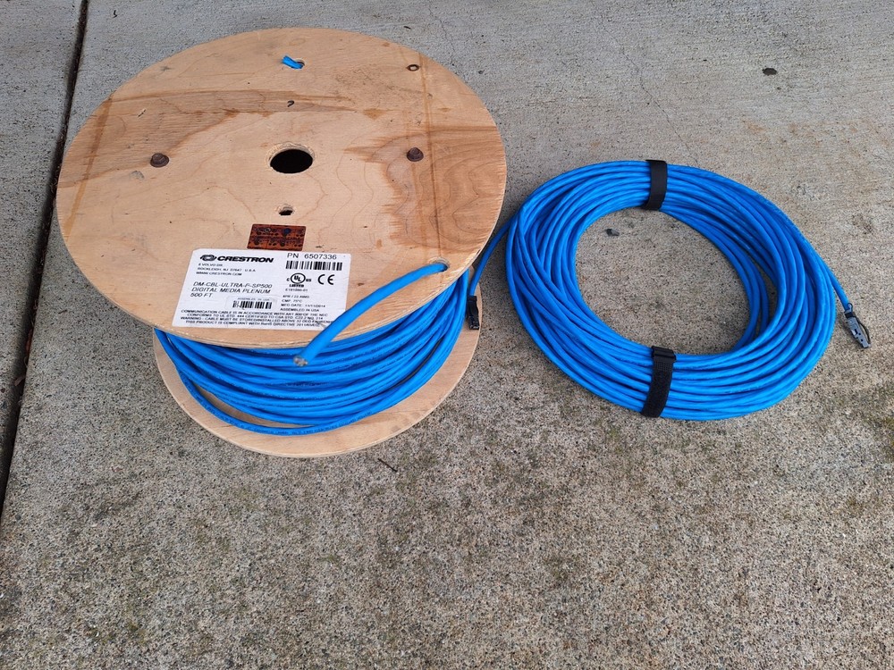 Crestron DM-CBL  500ft  ft. Spool - Open Box See Desc
