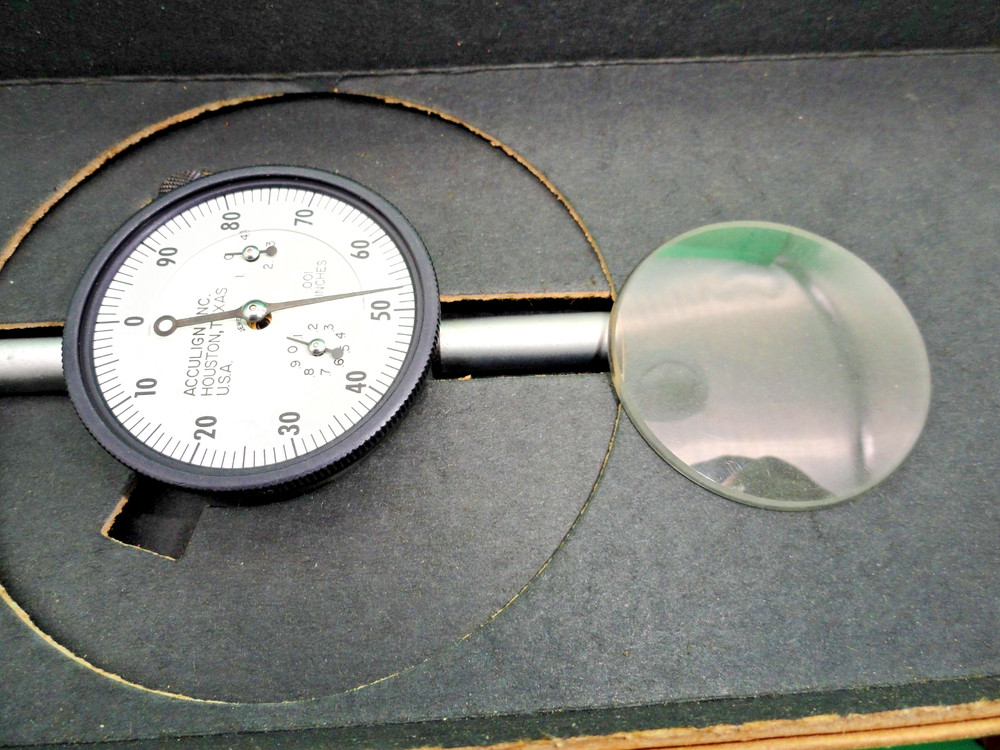 Starrett 25-5041J Long Range Dial Indicator 0-3.000" Range 0-100 Continuous Dial