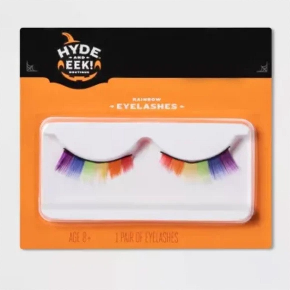 Hyde and eek rainbow eyelashes - Halloween costume