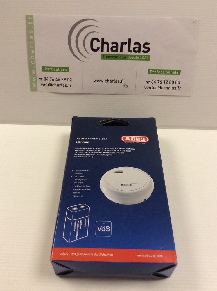 ABUS _ Lithium Optical Smoke Sensor